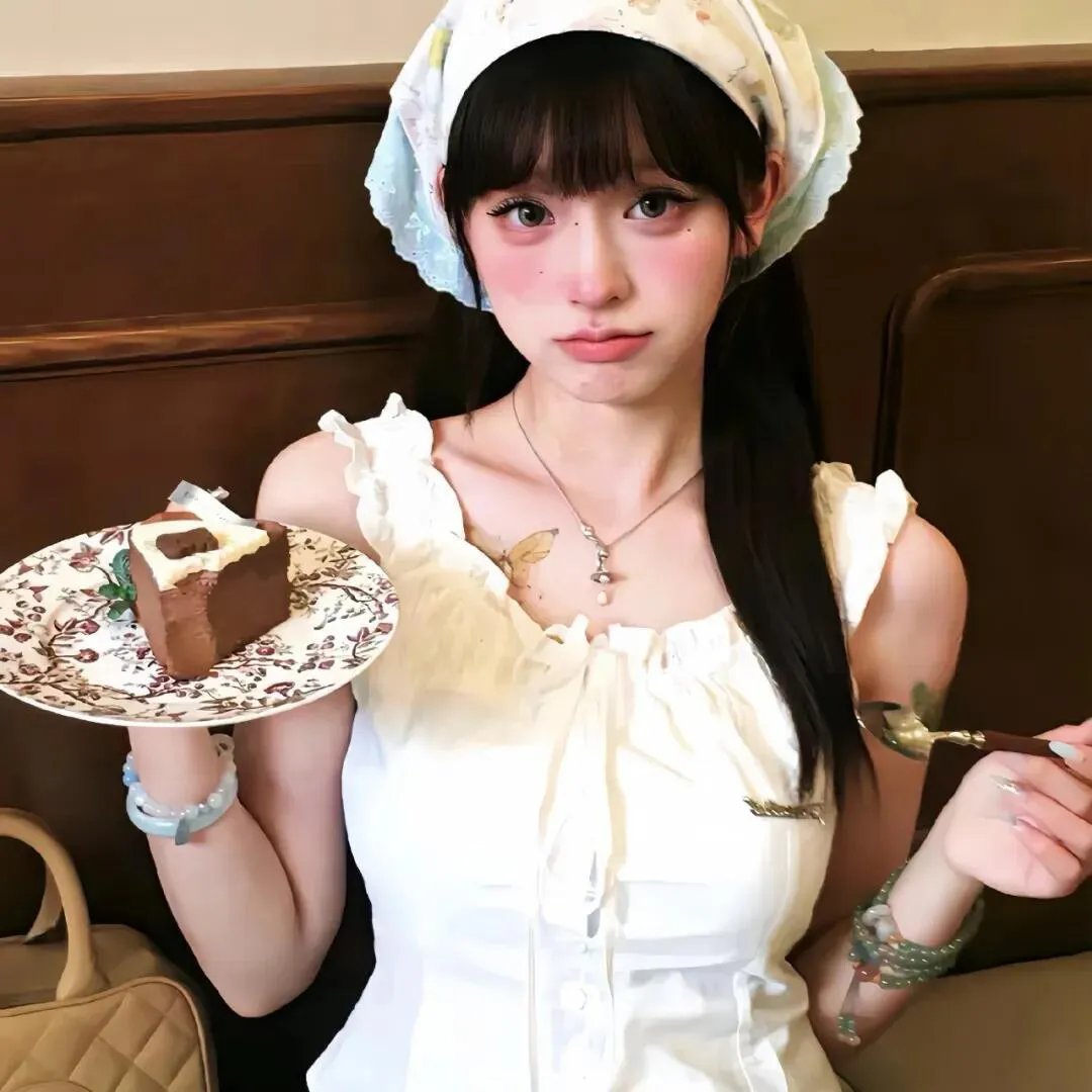 模仿女孩